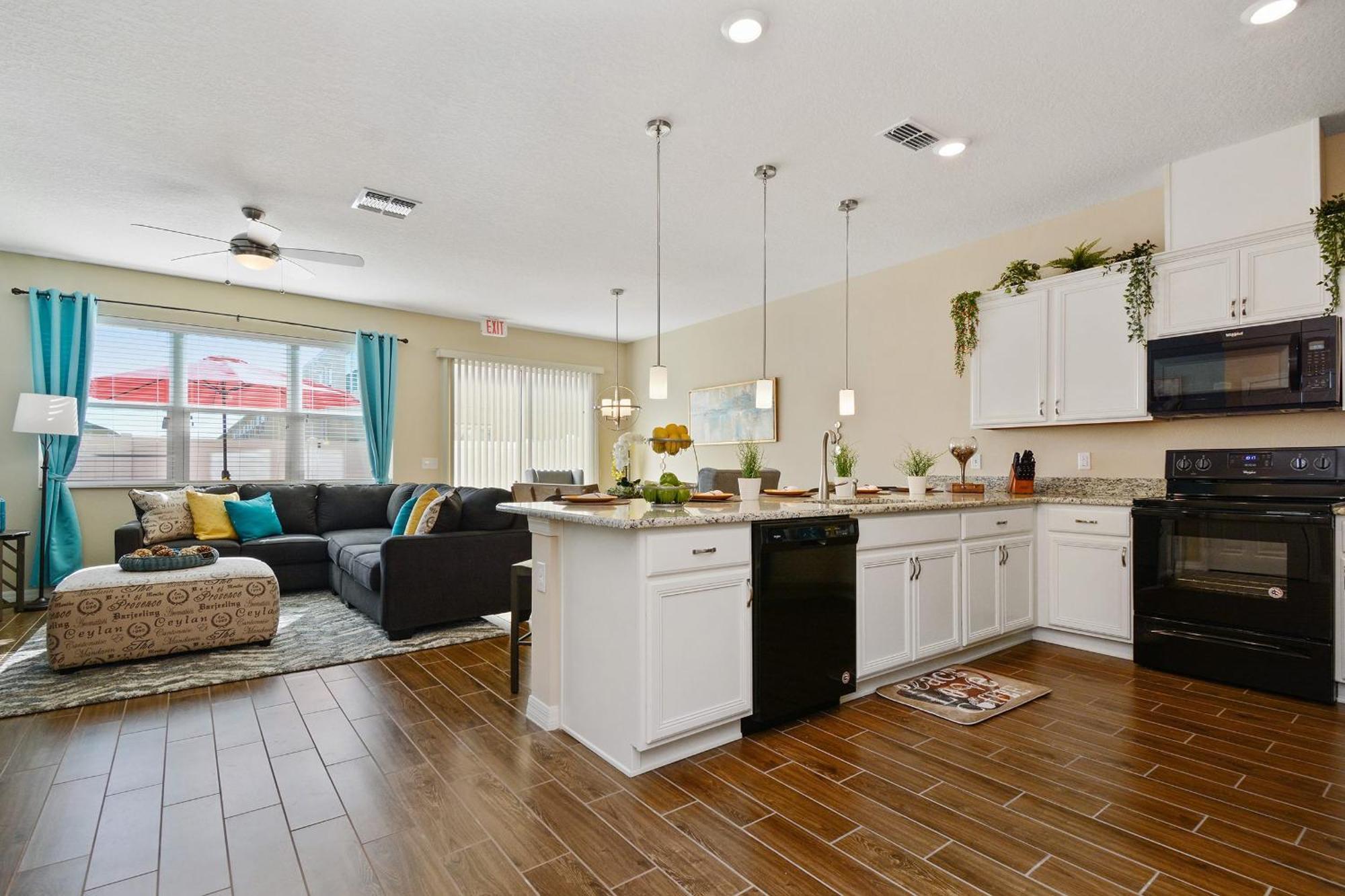 Family Friendly 4 Bedroom Close To Disney 5148 Kissimmee Kültér fotó